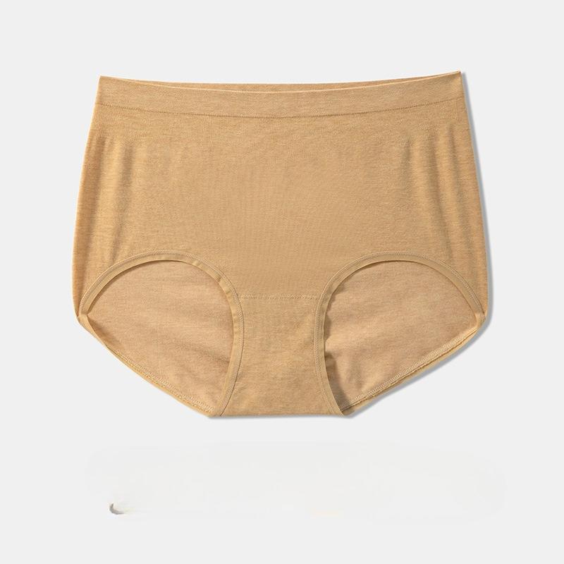 Fashion Summer Sexy Simple High Waist Underwear Comfortable Breathable Soft Skin Friendly Women's Triangle Panties