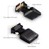 HD 1080P Adapter VGA To HDMI/HDMI To VGA Converter HDMI Female To VGA Male Converter With Audio For PC Laptop To HDTV Projector