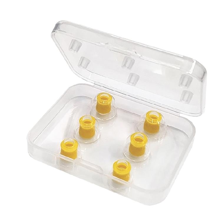 6Pcs Silicone Earbud Tips Earbud Replacement Tips Eartips for Earphones Headphone Earbud Rubber Tips Earbud Caps