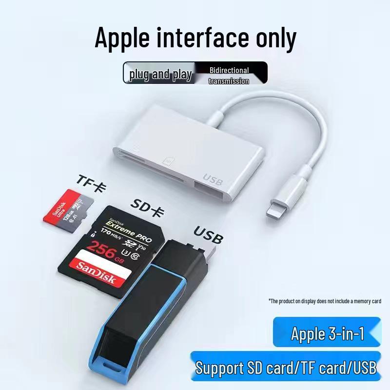 Apple SD Card Reader & Type-C Adapter for iPhone