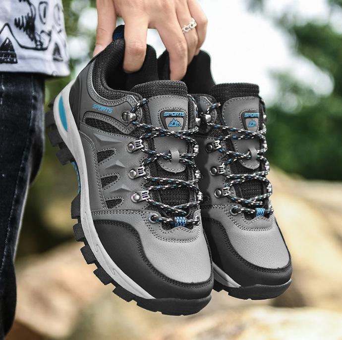 Large size hiking shoes autumn new low help outdoor casual shoes couple shoes