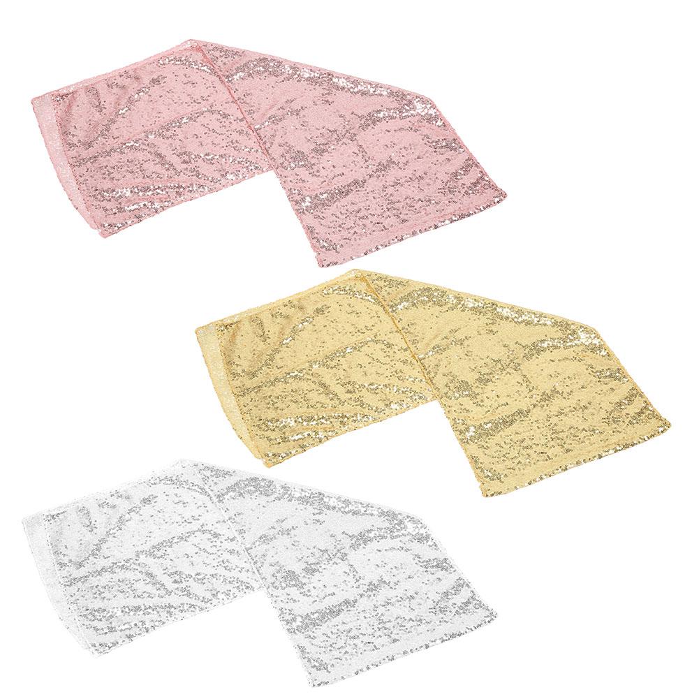 Sequin Tablecloth Decorative Table Cloth Decoration for Christmas Party Wedding