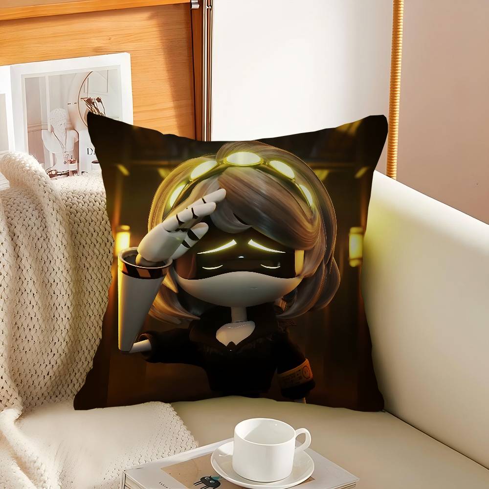 

M-murder Drones Cushion Cover Pillowcase Upholstery Sofa Throw Pillow Home Decor Pillowcas 12x12Inch