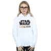 Star Wars Womens/Ladies The Mandalorian Logo Hoodie