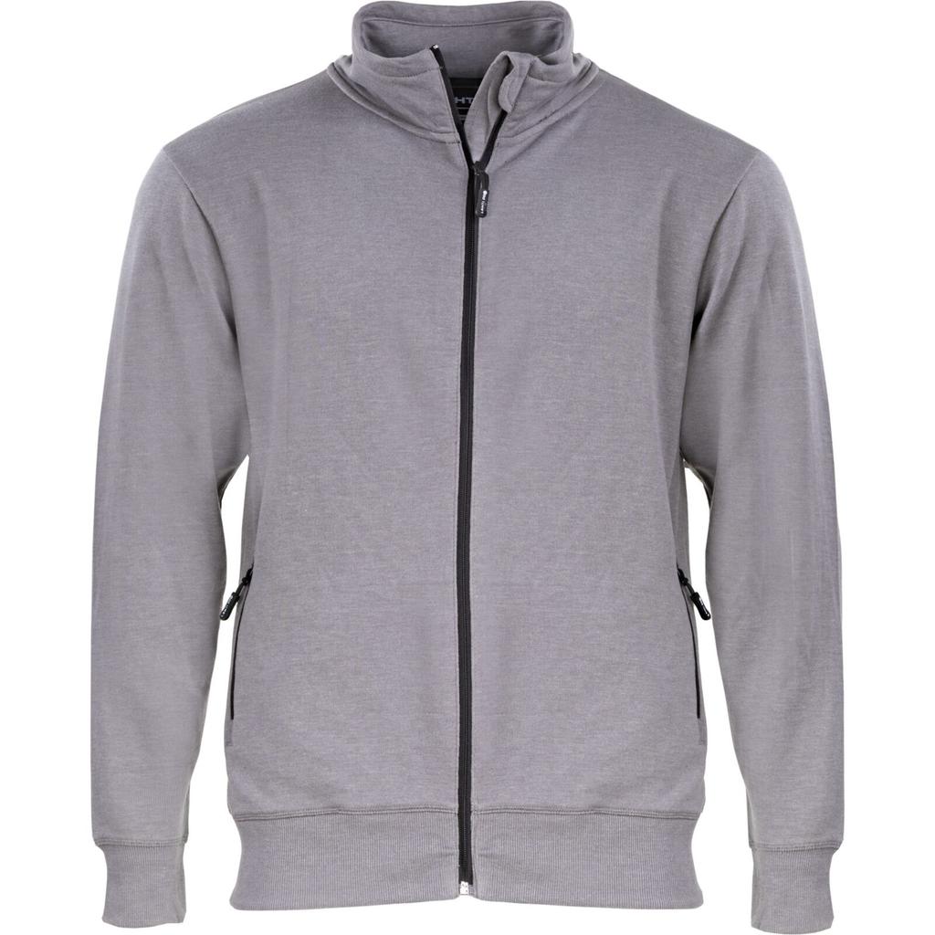 Gray Zipper Sweatshirt, "2Xl", Ce, Lahti