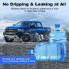 55mm Universal Silicone Water Dispenser Cap For 5 Gallon Bottles Dust Proof Seal Lid Blue