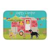 Personalized Happy Camper Doormat Mat Anti-Slip Camping Life Bathroom Kitchen Toilet Rug Carpet 40*60cm