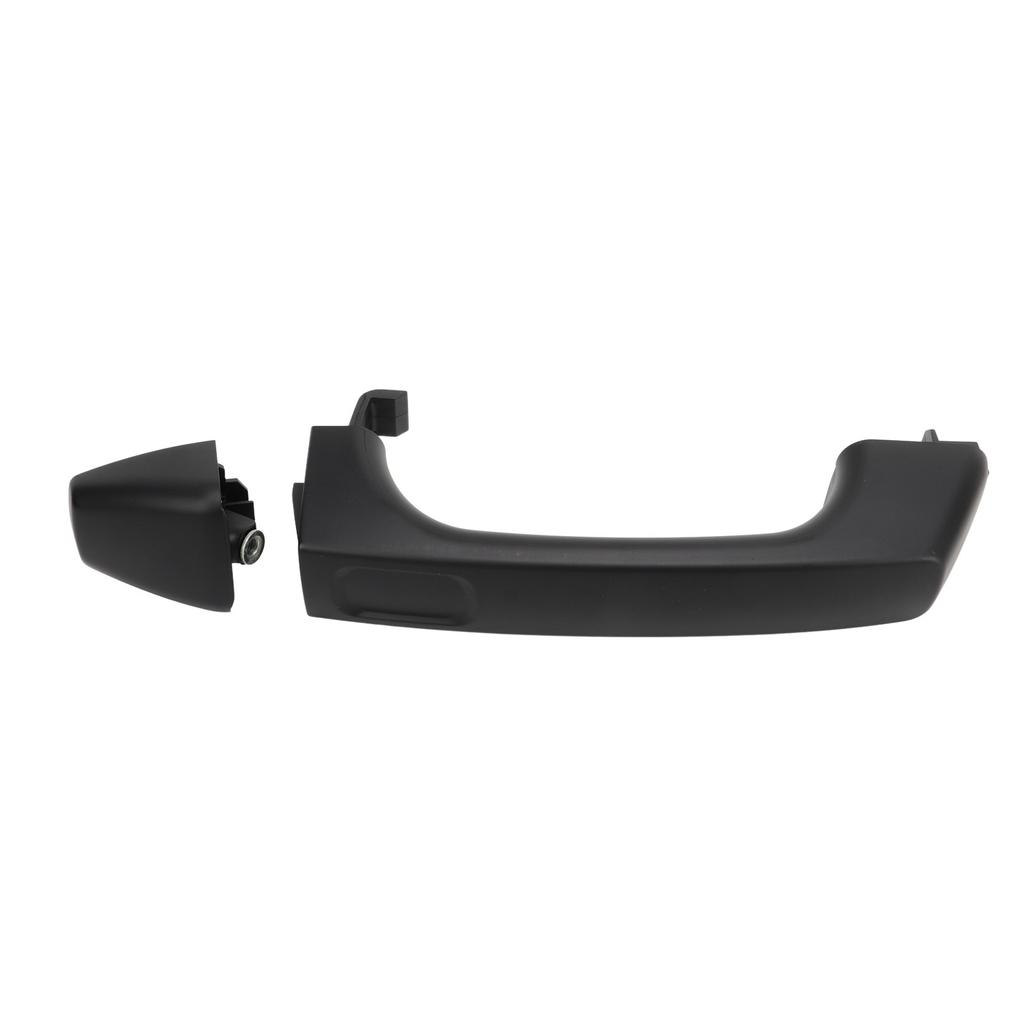 Automotive Exterior Door Handle 1253074667 Door Handle End Cap Replacement for Hummer H3 H3T Black