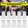 100pcs Blind Rivet Nut Nutserts Aluminum M5 Rivet Nut Inserts Threaded Rivet Nuts