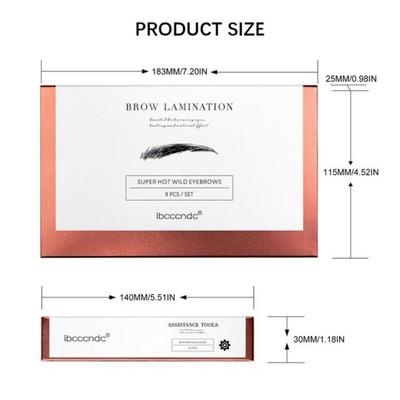 Brow Lift Kit Eyebrow Long-lasting Perm Set Professional Ironing Effect Semi-permanent Fixer DIY, Eyebrow Perm Set, 1 Piece