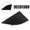 Car Repair Front Left Mirror Trim Triangle Trim Black Non-deformation Replacement tallation Easy tallation