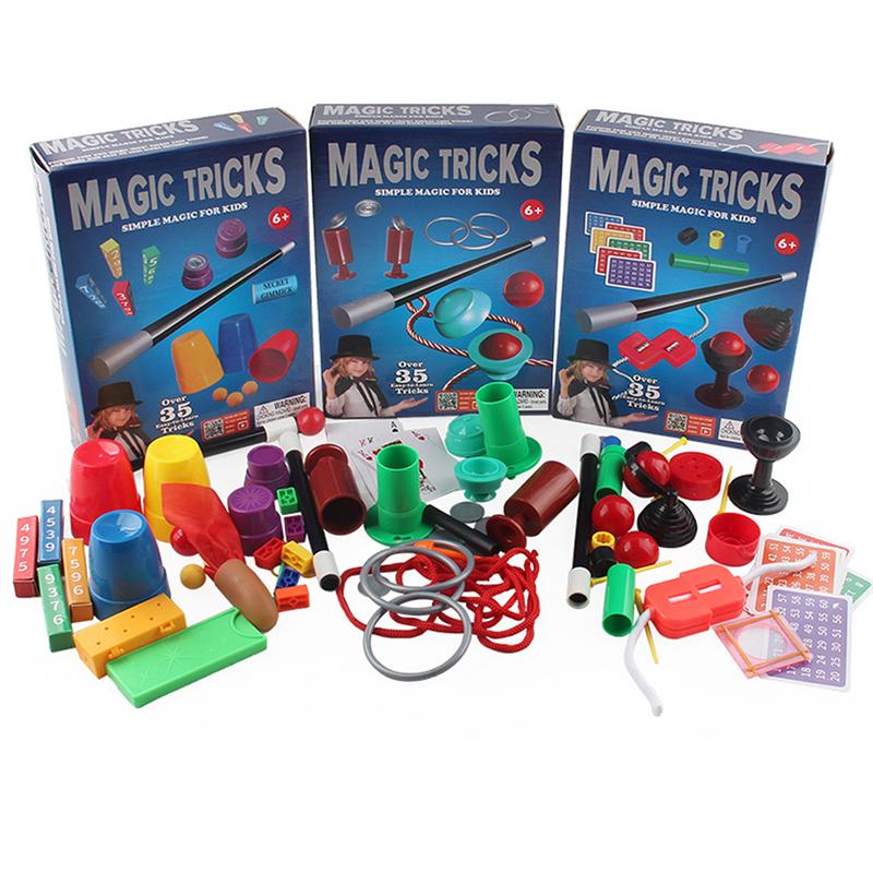 Puzzle Einfache Magie Prop Anfänger Magie Kit Set Für Kinder Spannende Magier Tric