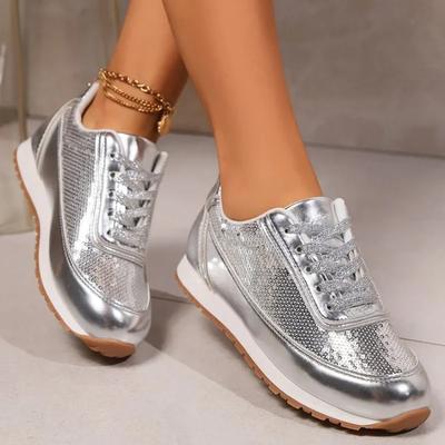 Chaussures pour femmes 2024 Nouveauté Vente chaude Mode Décontracté Lacets Chaussures de sport Automne Extérieur Respirantes Chaussures vulcanisées pour femmes