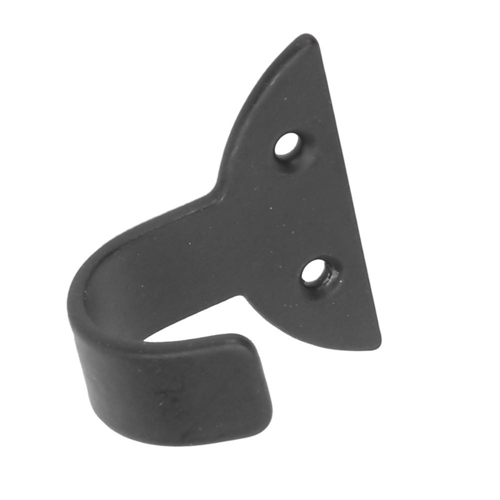 10Set with Screws Wall Hooks Black Towel Hook Hanging Wall Hangers  Laundry Room