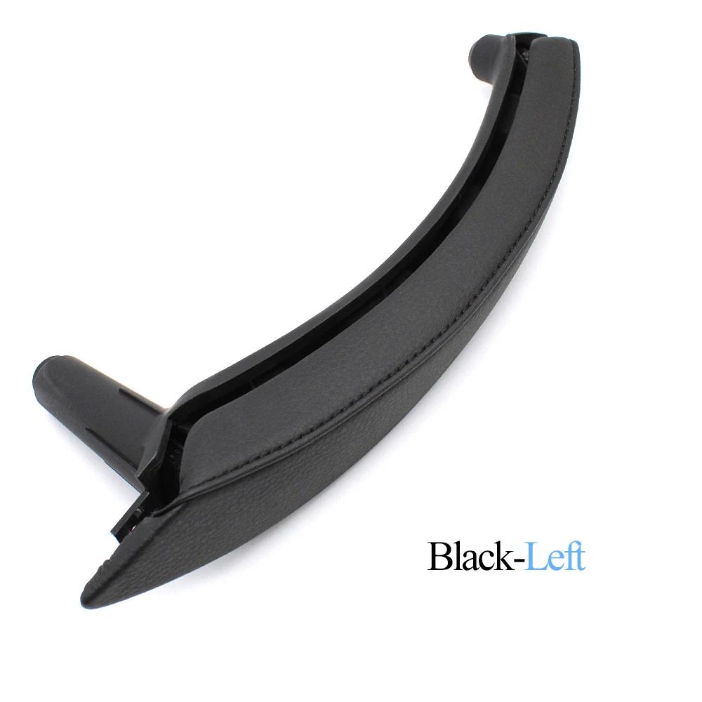 For BMW X5 X6 E70 E71 E72 2007-2013 Upgraded Car Left Right Passenger Door Pull Handle with Leather Cover Trim Replacement