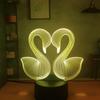 Creative 3D Cartoon Night Light - Gift for Girlfriend or Female Classmate, Perfect for Birthday or Dorm Desk.