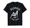 Blondie 1974 New York Pin Up Girl Vintage Band T-Shirt