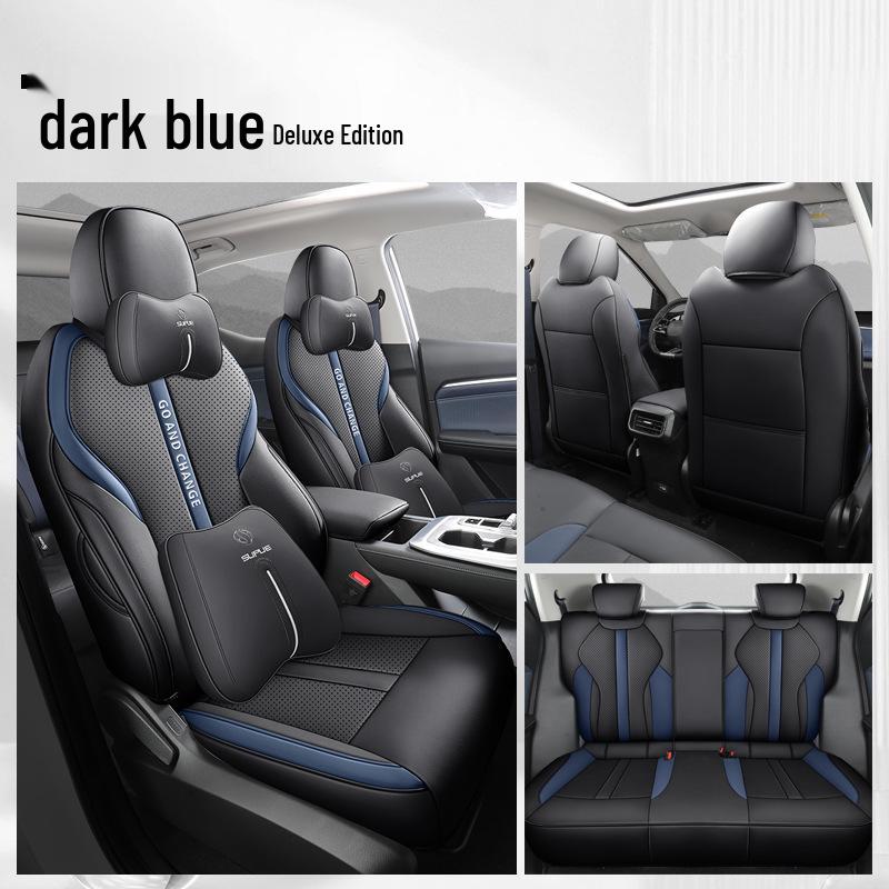 DJGY All-Season Sport Leather Seat Cushion Cover for GAC Trumpchi GS Yingsu