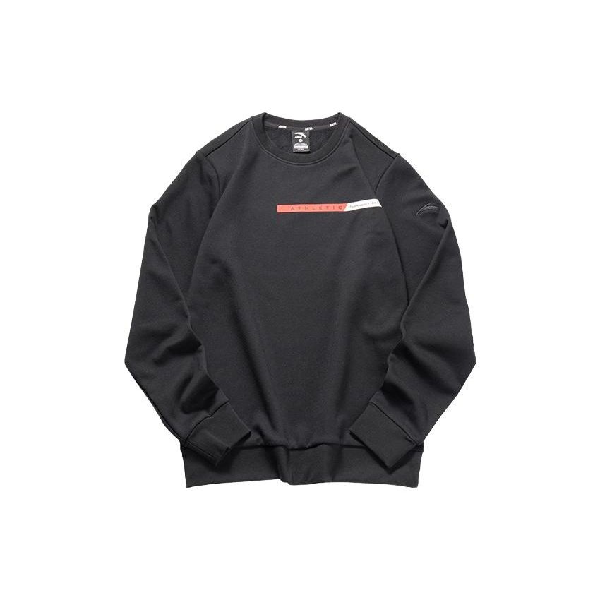 

Мужская толстовка Anta Solid Color Crew Neck Pullover Sweatshirt Black 152147703-3 2XL