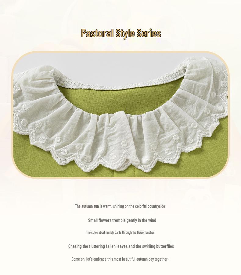 2025 Spring and Autumn Fashionable Girls' Two-Piece Vest Set