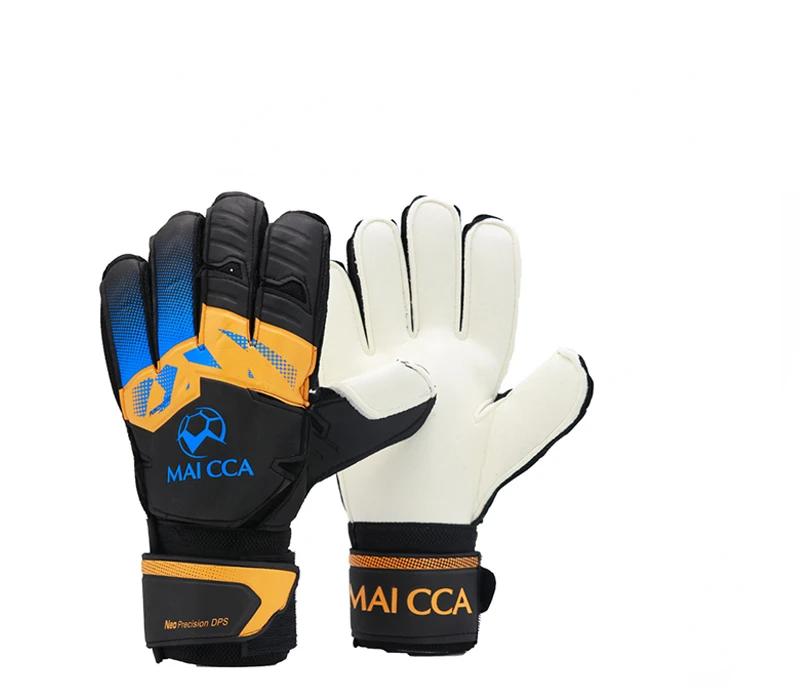 Professional Mens Finger Protection Thick Latex Soccer Goal Keeper Goalkeeper Soccer Football Goalkeeper Gloves Football Gloves
