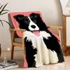 Blanket Dog Throw Super Cosy Plush Living Cute Room Sofa Couch Childish Birthday Puppy Gifts