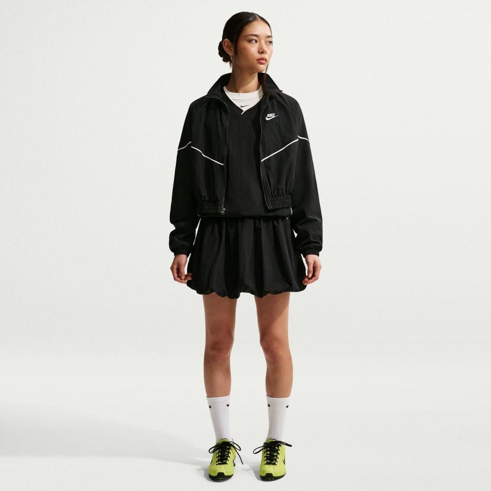 

Nike W Bubble Skirt Iq0062 010black Chalk L