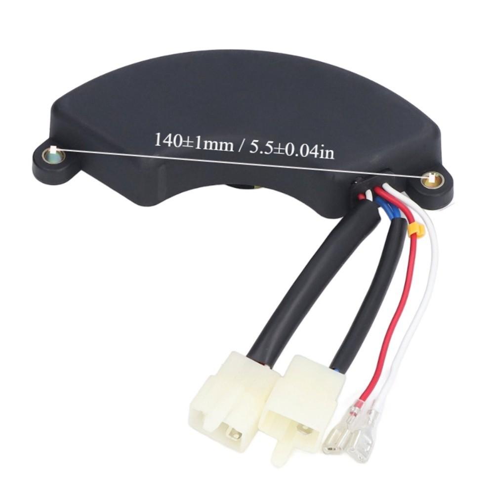 3fázový 380V Automatický regulátor napětí 5-6,5kW 8 vodičů Generátor AVR Regulátor napětí usměrňovač ve stylu půlměsíce