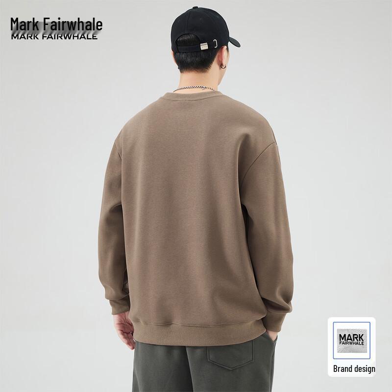Mark Fairwhale Men's Casual Round Neck Sweatshirt