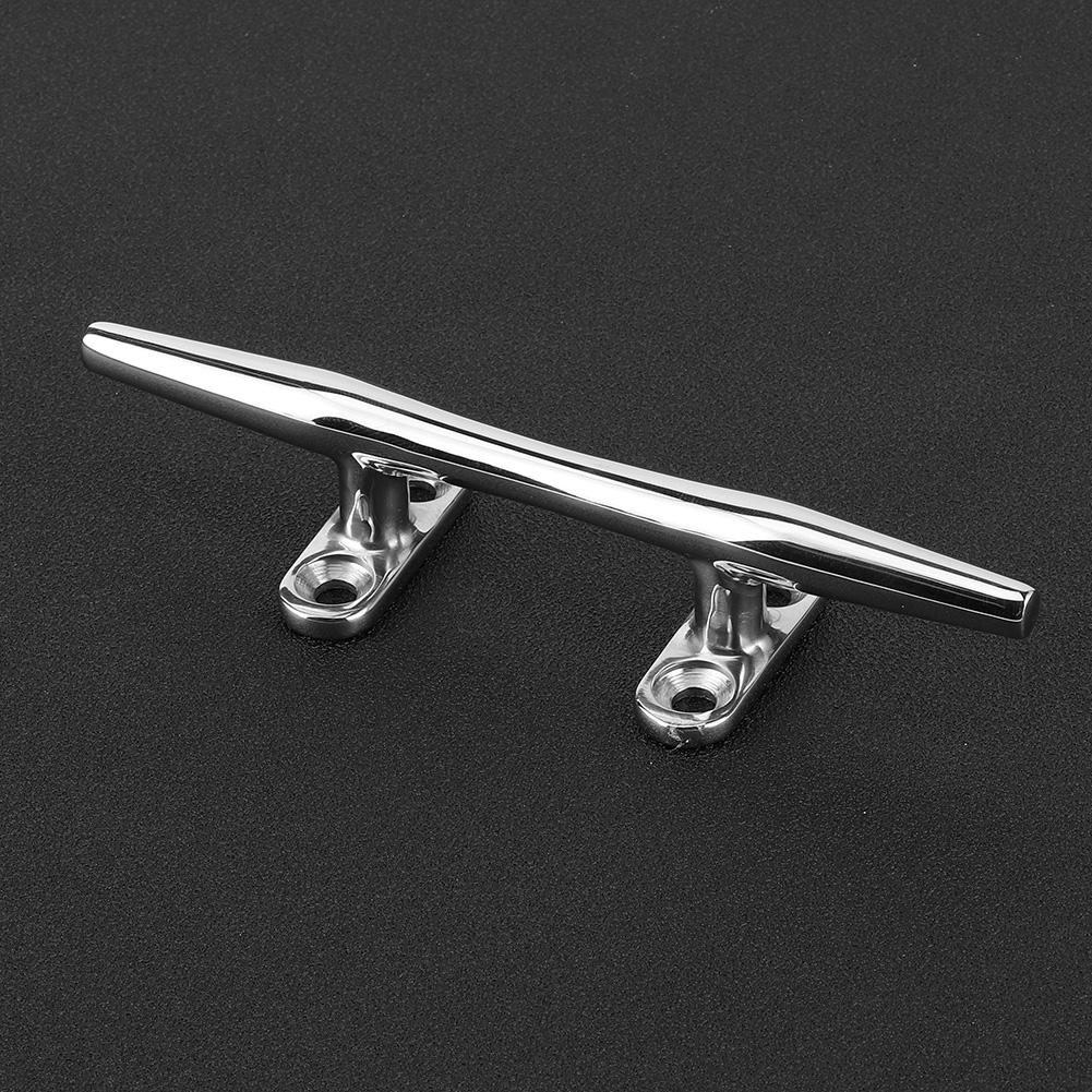 6in Dock Deck Rope Cleat Stainless Steel Practical Accessories for Marine Boat Mooring