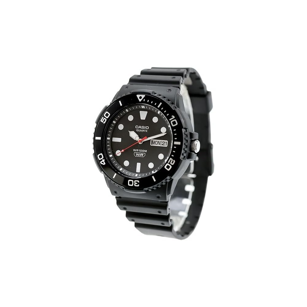 Casio Cheap Casio Standard Quartz Men's Watch MRW-230H-1E1V Water Resistant Black Band