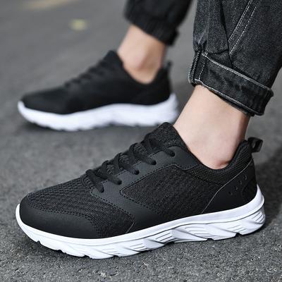 Summer New Running Shoes Breathable Mesh Travel Shoes Men's Casual Shoes Large Size Men's Sports Shoes