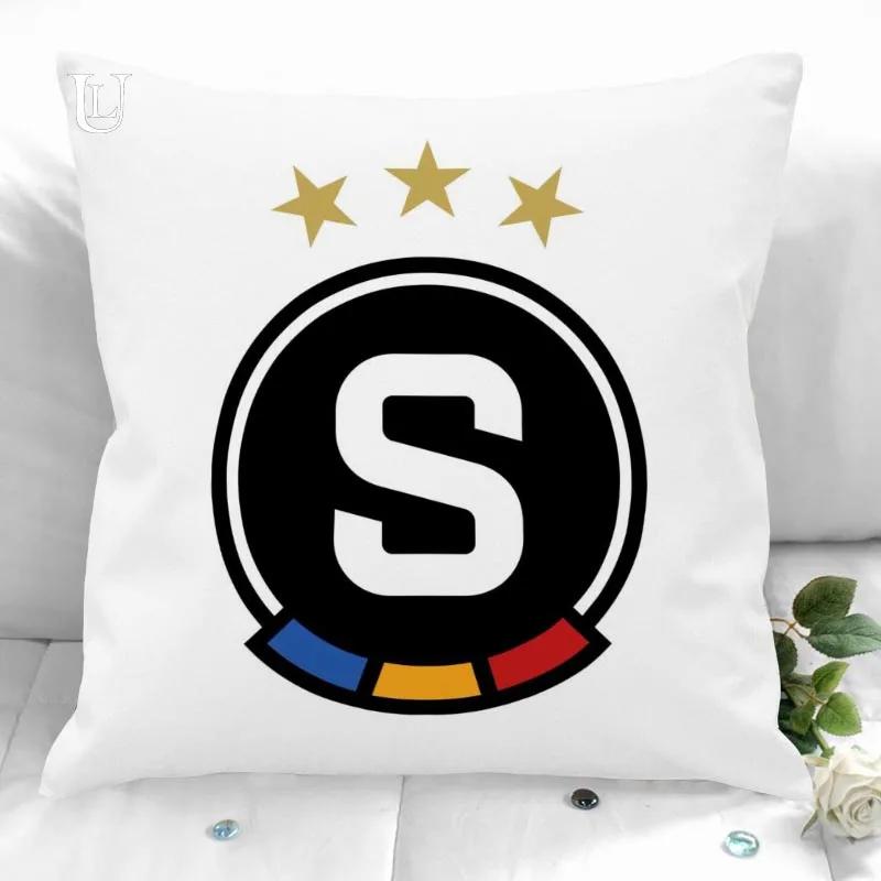 Housse d'oreiller Housse de coussin Ac Sparta Praha 40x40cm 45x45cm Taie d'oreiller Housse de coussin Canapé Lit Décoration de maison Salon Voiture Bureau