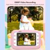 Kid Camera Children 1080P Digital Camera Thermal Print 3.5Inch IPS Screen 180° Rotatable 4K Lens Photo Selfie 32GB Memory Card