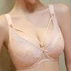 Cross Chest Plus Size Bra Women's Lace Sexy Push Up Bra U-shaped Plus Size Bra