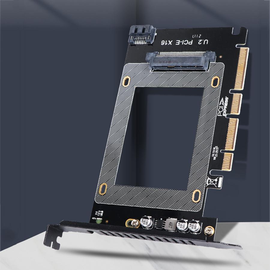 SSD - SFF8639 U.2 to PCIe Adapter PCIe3.0/4.0X16 For U.2 SSD - PCIe SSD - U.2 drive