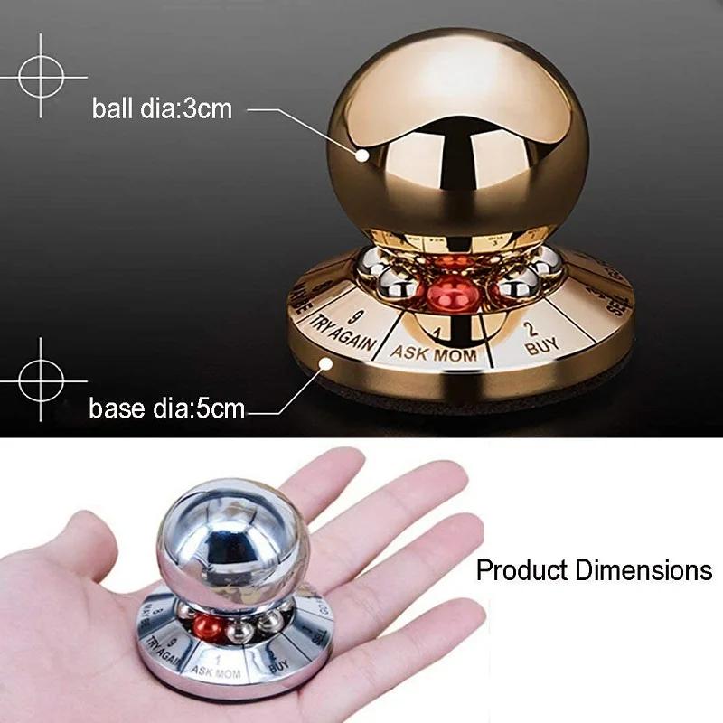 Profezia Destino Palla Decisionale Palla Decisore Casa Ufficio Finger Spinner Antistress Giocattolo Decompressione Decorazione da Tavolo Regalo
