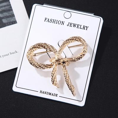 Broches nœud pour femmes, épingles de sûreté, accessoires de bijoux de mariage