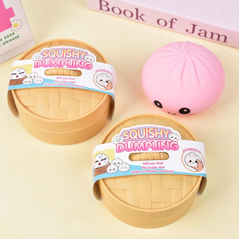 1 Zestaw Kulek Ciasta Unikalne Dekoracje Domowe Prezenty Kolorowe Ciastka Squishy Piłeczki Antystresowe Wielokrotnego Użytku Niskie Odbicie Zabawki Dekompresyjne
