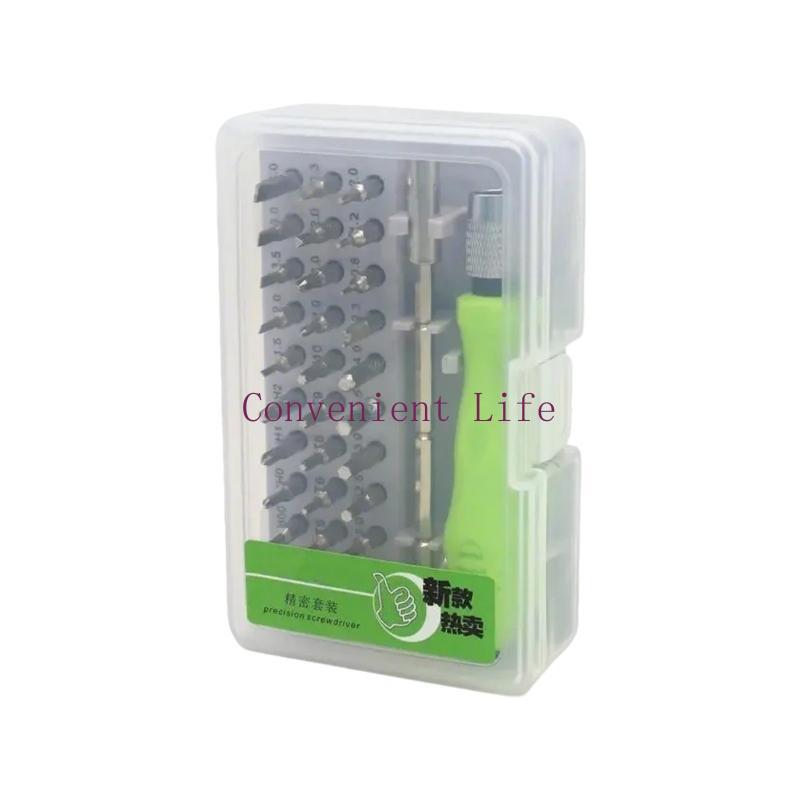 

L1EE 32 Piece Screwdriver Set For DIY Enthusiasts And Professionals With Tip зелёный