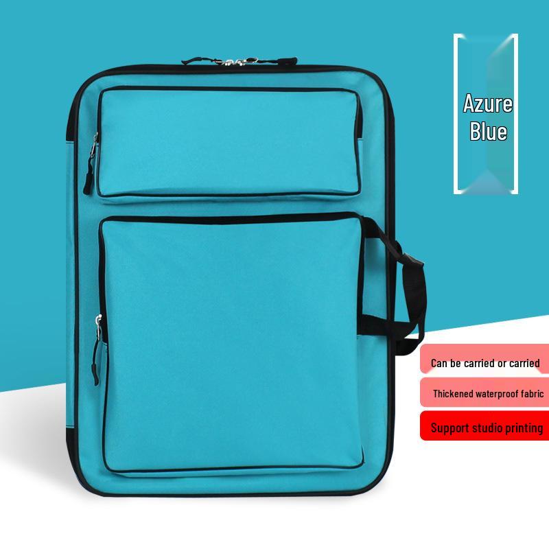 Children s 8K Drawing and Art Bag for Students церулеан голубой