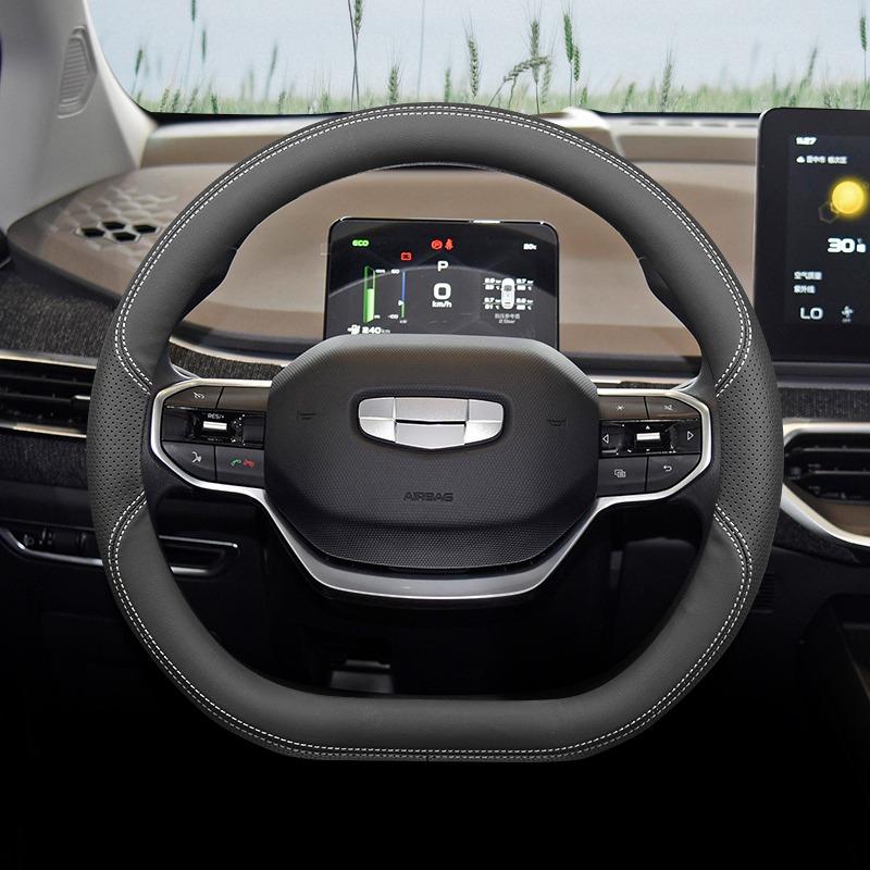Car Steering Wheel Cover for Geely Geometry A C E A Pro Geometry G6 M6 2026 2026 2026 2026 Auto Braid On Steeing-wheel Wrap