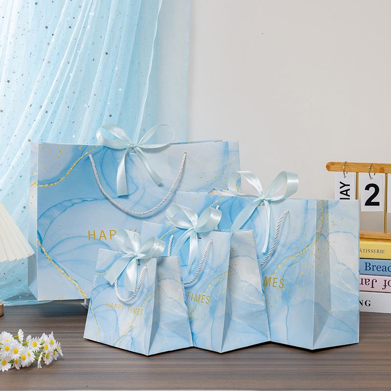 Nordic, Ins Fashion Gift Bags, Wedding Candy Bags, Souvenirs, High-end Wedding Gift Bags, Creativity, Ribbons, Hand-held Clothing Bags