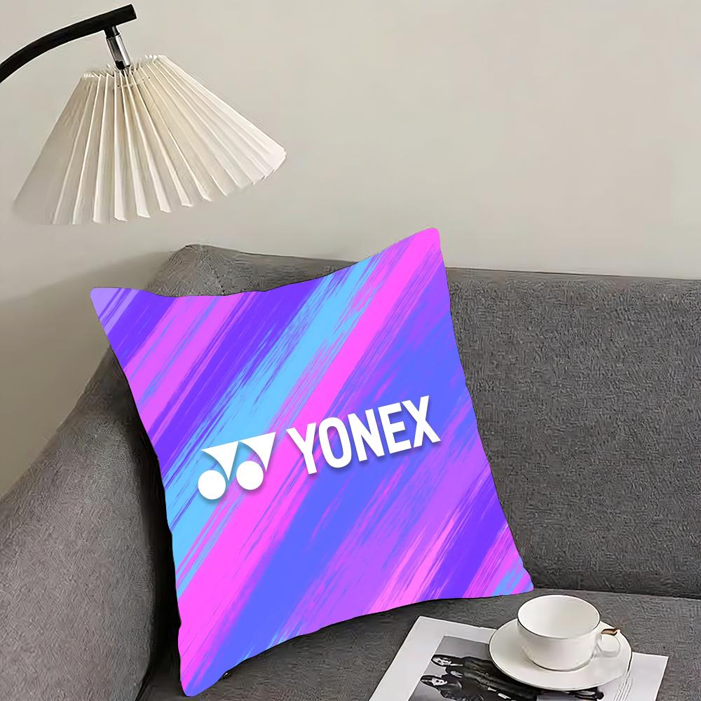 Luxury YYonex Cushion Cover Elegant Comfort Pillowcase Sofa Bed Doublesided Printed Invisible Zipper Home Decor