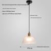 Nordic Style Glass Pendant Lamp for Home or Hotel