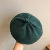 Knit Stylish Youthful Beret For Women Cozy And Warm Vintage Hat