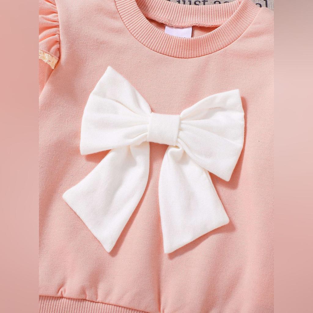 Kids' Long-Sleeve Top Set - Casual, Stylish & Versatile Children's Outfit