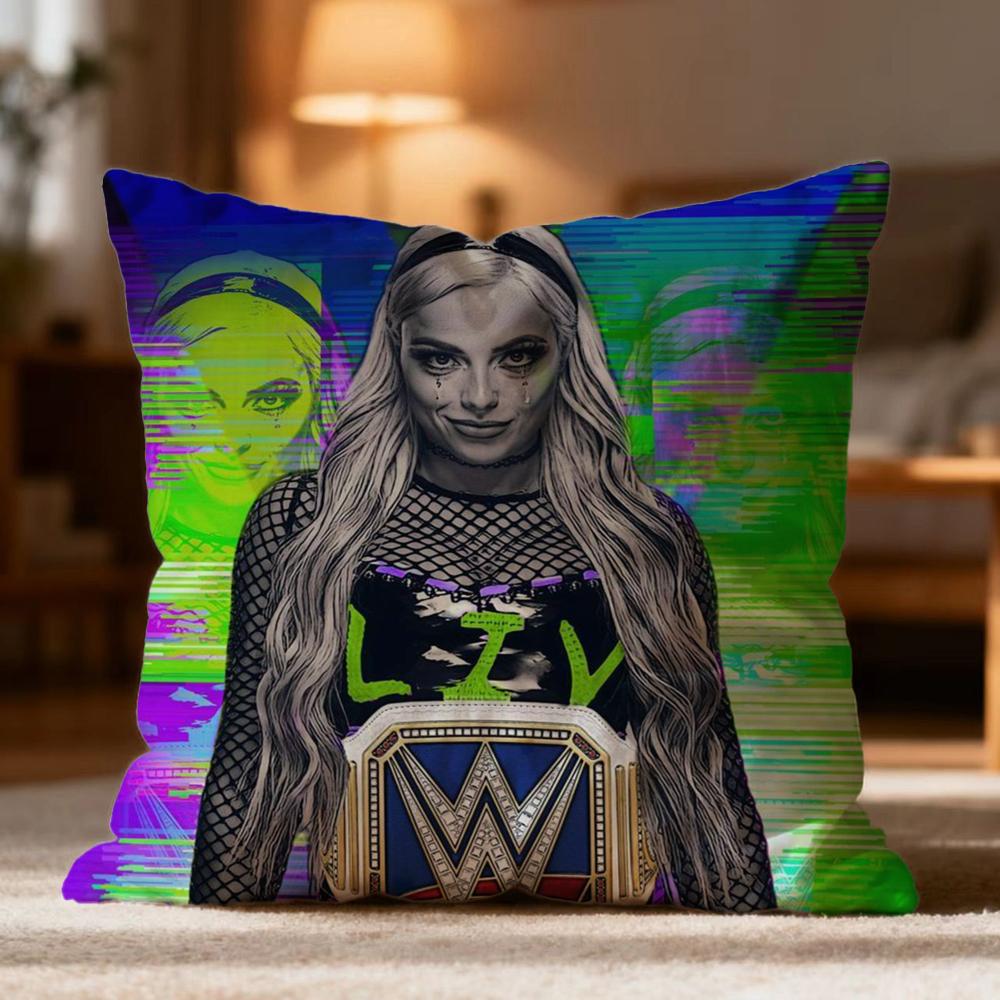 Hot L-LLiv Morgan Cushion Cover Soft Washable Pillow Case Multi-Scene for Couch Bed Travel Office Use