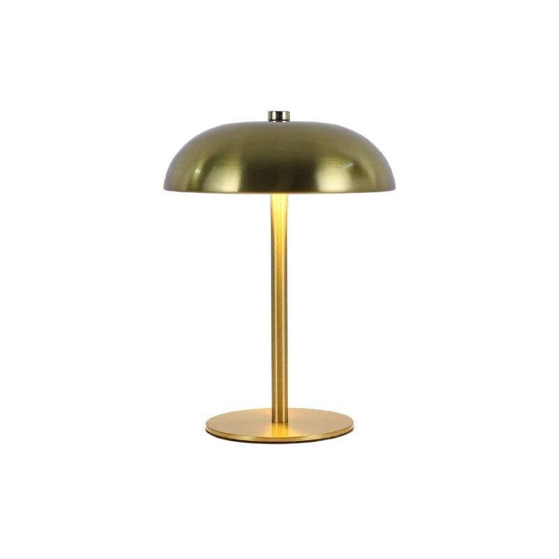 Creative USB Rechargeable Mushroom Desk Lamp - Dimmable Night Light for Bedroom, Study, Bar, or Hotel Atmosphere
