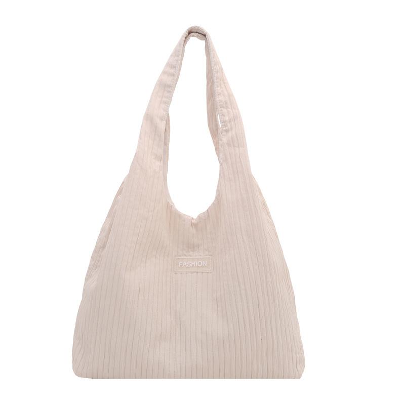 

Korean version niche high-value handbag lightweight large-capacity tote bag new trend pleated casual shoulder bag белый